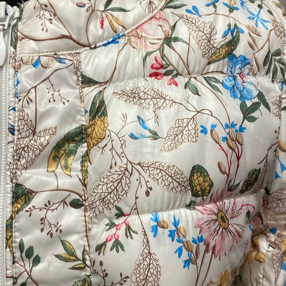 Spring Down Puffer Coat sz Sm - Picture 4 of 6